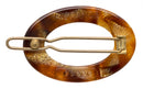 France Luxe New Cutout Oval Tige Boule Barrette - Africa France Luxe