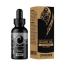 Origin Beard Oil (Cedar) – All-Natural Made in USA – Stimulates Growth, Softens Hair, Reduces Itch – 1oz Origin