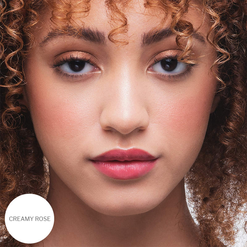 True + Luscious Super Moisture Lipstick - Vegan and Cruelty Free, Non Toxic Formula - 0.12oz, Shade: Creamy Rose True + Luscious