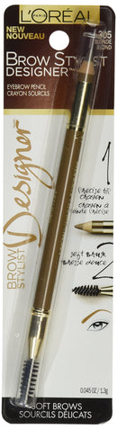 L'Oreal Paris Makeup Brow Stylist Designer Eyebrow Pencil, Blonde (Packaging May Vary) L'Oréal Paris