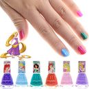 Townley Girl Disney Princess Castlebox Non-Toxic Peel-Off Nail Polish Set for Girls, Opaque Colors, Ages 3+ - 18 Pack Townley Girl Store