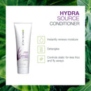BIOLAGE Hydrasource Conditioning Balm | Hydrates, Nourishes & Detangles Dry Hair | Sulfate-Free | For Medium To Coarse Hair | 9.5 Fl. Oz BIOLAGE