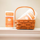 Lume Natural Deodorant - Underarms and Private Parts - Aluminum Free, Baking Soda Free, Hypoallergenic, and Safe For Sensitive Skin - 2.2 Ounce Stick Two-Pack (Clean Tangerine) LUME