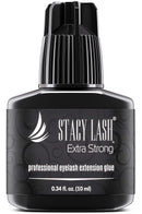 Extra Strong Eyelash Extension Glue - Stacy Lash 0.34 fl.oz / 10 ml / 0.5-1 Sec Drying time/Retention – 7 Weeks/Maximum Bonding Power/Professional Use Only Black Adhesive for Semi-Permanent Extensions STACY LASH