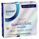 Crest Pro-Health Advanced Gum Restore Toothpaste, Deep Clean 3.7 Oz (Pack of 3) Crest