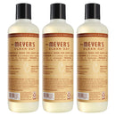 Mrs. Meyer's Clean Day Moisturizing Body Wash for Women and Men, Cruelty Free and Biodegradable Shower Gel Formula Made with Essential Oils, Oat Blossom Scent, 16 oz Bottle, Pack of 3 MRS. MEYER'S CLEAN DAY