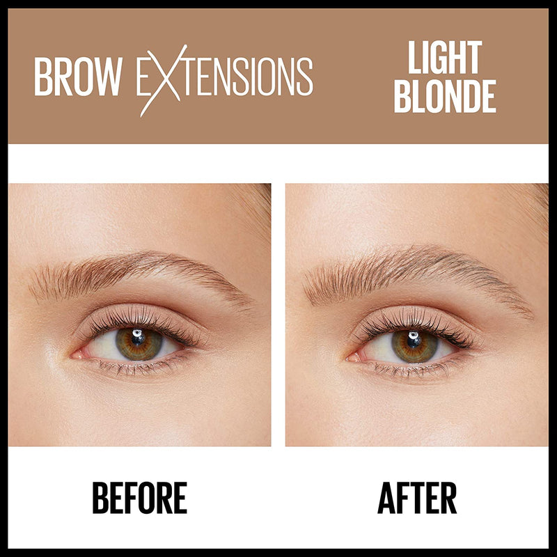 Maybelline New York Brow Extensions Fiber Pomade Crayon Eyebrow Makeup, 248 Light Blonde Maybelline New York