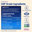 Methylene Blue Capsules, 99% Purity Pharmaceutical Grade Methylene Blue, 60 USP Grade for Improved Brain Absorption, Healthy Cellular, Focus, Clarity, Energy, Cognitive Support, Made in USA Infinity Warehouse