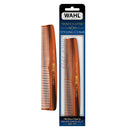Wahl Beard, Mustache, & Hair Styling Comb for Men's Grooming - Handcrafted & Hand Cut with Cellulose Acetate - Smooth, Rounded Tapered Teeth - Model 3328 WAHL