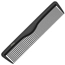 Small Pocket Combs | 2 Pack | Professional 5 Inch Black Carbon Fiber Hair Comb | Fine And Wide Tooth Travel Comb Set | Anti Static Chemical and Heat Resistant | Mens Beard And Styling Haircomb | Ba Sterling Beauty Tools