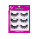iEnvy False Eyelashes 3 Pairs Fluffy and Natural Multiangle and Volume Faux Mink Lashes (11) I-ENVY
