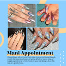 Beetles Chrome Nail Powder Kit Black White Colors Gel Polish Mirror Effect Holographic Aurora Iridescent Pearlescent Manicure Art Decoration Glitter, Holo Nail Powder 8 Colors 1g or 0.5g/Jar beetles Gel Polish