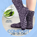 Moisturizing Spa Socks with Aloe & Lavender | 2-Pairs | Fuzzy Gel Sleeping Socks Pembrook