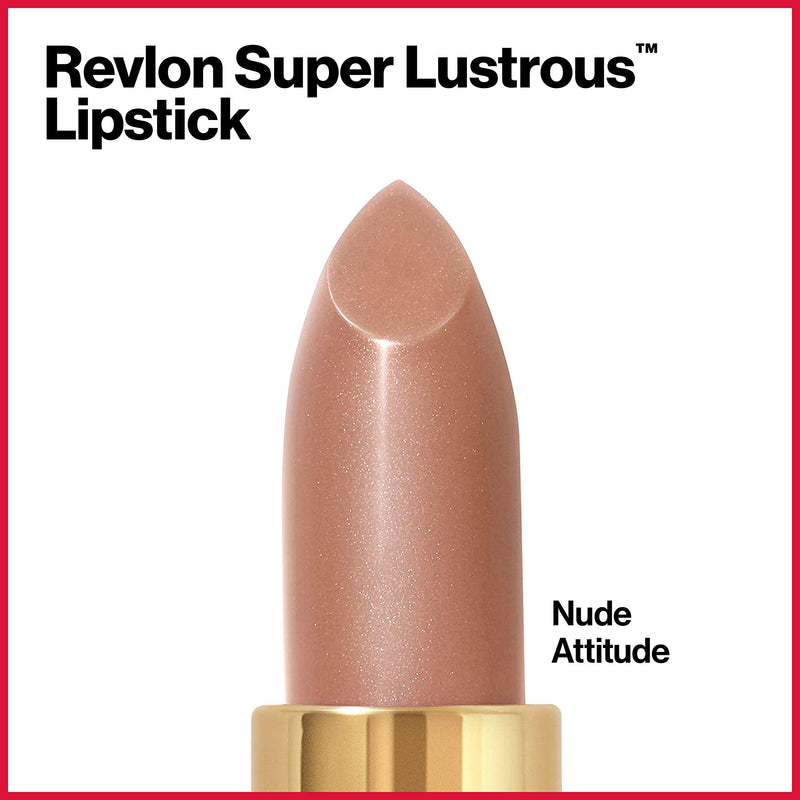 REVLON Super Lustrous Lipstick, Nude Attitude REVLON