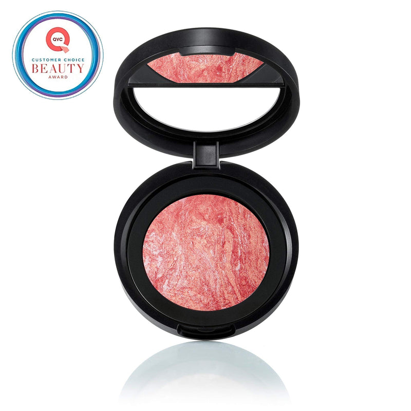 LAURA GELLER NEW YORK Baked Blush-n-Brighten Marbleized Blush - Pink Grapefruit Creamy Lightweight Satin Finish LAURA GELLER NEW YORK