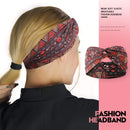 Headbands for Women, Bohemian Style Yoga Elastic Headwraps Head Wrap Hair Band 8 Pack (Style-3) ZUOSIVNAT