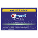 Crest 3D White Stain Eraser Whitening Toothpaste, Fresh Mint, 2 Count Crest