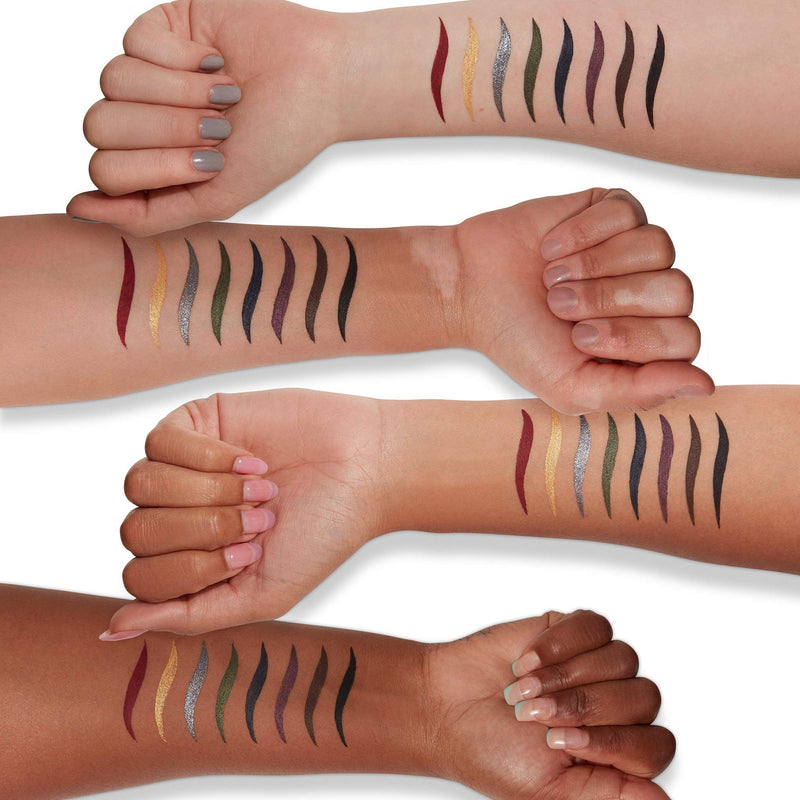 Milani Stay Put Eyeliner - Semi-Sweet (0.01 Ounce) Cruelty-Free Self-Sharpening Eye Pencil with Built-In Smudger - Line & Define Eyes with High Pigment Shades for Long-Lasting Wear Milani