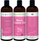 Organic Jamaican Black Castor Oil by Sky Organics (8 oz) USDA Organic 100% Pure Roasted Castor Oil Moisturizing Oil for Hair and Skin Oil Treatment Castor Oil Hair Mask Natural Skin Moisturizer Sky Organics Store