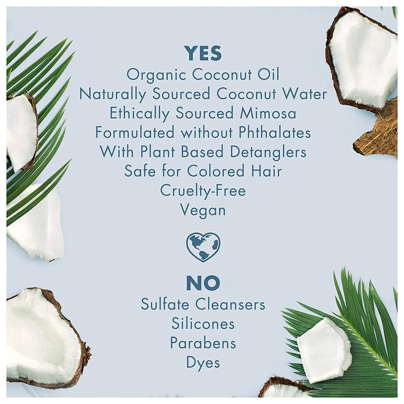 Love Beauty And Planet Volume and Bounty 2 in 1 Shampoo and Conditioner Bar for Thinning Hair Coconut Water & Mimosa Flower Body and Strength 4.0 oz Love Beauty And Planet Store