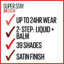 Maybelline SuperStay 24, 2-Step Liquid Lipstick, Keep It Red Maybelline New York