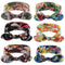 Yeshan Bow Headbands for Women Boho Wide Bandana Headbands Flower Printed Rabbit Ears Hair Bands Fashion and Sport Hair Accessories for Women and Girls,Pack of 6 Yeshan