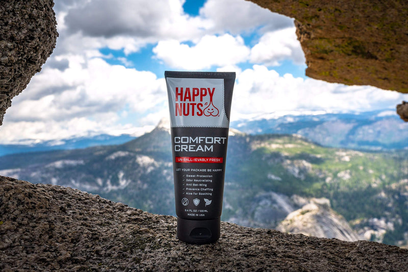 Happy Nuts Comfort Cream Ball Deodorant For Men | Anti-Chafing, Sweat Defense & Odor Control HAPPY NUTS