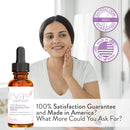 Skin Perfecting Serum – Rosehip Oil + Hyaluronic Acid Serum for Face – Naturally Hydrates, Fades Lines & Wrinkles, Repairs Damaged Skin, Diminishes Blemishes by Eva Naturals, 1 oz. Eva Naturals Store