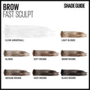Maybelline Brow Fast Sculpt, Shapes Eyebrows, Eyebrow Mascara Makeup, Warm Brown, 0.09 Fl. Oz. Maybelline New York