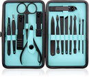 15-Piece Manicure Set for Women Men Nail Clippers Stainless Steel Manicure Kit - Portable Travel Grooming Kit - Facial, Cuticle and Nail Care Utopia Care Store