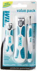 Trim Toenail Clipper + Fingernail Clipper + Slant Tip Trim