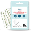 Claene Acne Pimple Concealing Patch - Invisible,Cruelty-Free, Hydrocolloid, Blemish Spot, Skin Treatment, Facial Stickers, Absorbing Cover, 4 Sizes, Blends in with skin, Vegan (112Count) CLAENE Store