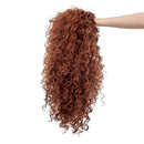 SWACC 20-Inch Long Big Bouffant Curly Wigs for Women Synthetic Heat Resistant Fiber Hair Pieces with Wig Cap (Dark Copper Red) SWACC Store