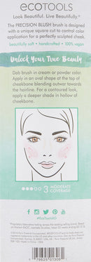 EcoTools Precision Blush Brush, Control, Contour, & Sculpt Powder or Cream Blush (Product may vary from the image) EcoTools