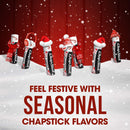 ChapStick Lip Balm Holiday Ornament Gift Pack (Candy Cane, 0.15 Ounce, 5 Sticks), Lip Care, Moisturizer and Therapy, Skin Protectant, Stocking Stuffer Chapstick Store