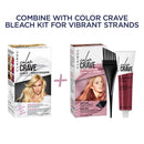 Clairol Color Crave Semi-Permanent Hair Dye, Rose Gold Hair Color, 1 Count Clairol