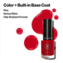 Revlon ColorStay Gel Envy Longwear Nail Polish, with Built-in Base Coat & Glossy Shine Finish, in Nude/Brown, 465 2 Of A Kind, 0.4 oz Infinity Warehouse