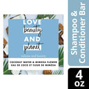 Love Beauty And Planet Volume and Bounty 2 in 1 Shampoo and Conditioner Bar for Thinning Hair Coconut Water & Mimosa Flower Body and Strength 4.0 oz Love Beauty And Planet Store