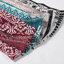 6 Pack Wide Boho Headbands for Women - Soft Yoga Elastic Hair Bands for Girls Workout Running Sport Headwrap Non-slip Breathable (Patterned) Artilady