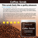 Majestic Pure Himalayan Scrub with Collagen (10 oz) and Coffee Scrub (10 oz) Bundle MAJESTIC PURE