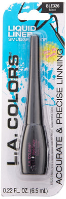 L.A. COLORS Thin Tip Liquid Liner, Black, 0.22 Ounce L.A. COLORS