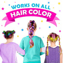Original Stationery Hair Chalks Set for Girls, 10 Piece Temporary Hair Chalk Colors Original Stationery