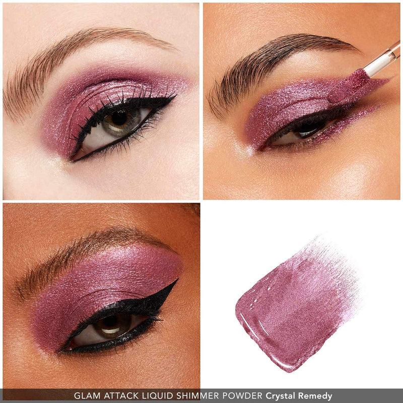 HAUS LABORATORIES By Lady Gaga: GLAM ATTACK LIQUID EYESHADOW | Pigmented Liquid Eyeshadow Available in 13 Shimmer & 4 Metallic Colors, Long Lasting & Blendable Eye Makeup, Vegan & Cruelty-Free martinandmark.com