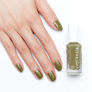 essie expressie Quick-Dry Vegan Nail Polish, Precious Cargo-Go!, Olive Green, 0.33 Ounce essie