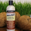 Aunt Jackie's Coconut Crème Recipes Coco Wash Hair Conditioning Cleanser, Cleans, Conditions and Softens Dry Brittle Curly Hair, 16 oz Aunt Jackie's