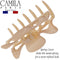 Camila Paris CP3048 French Hair Clip for Women, 3.5 inch Beige for Thick Volume Hair, Girls Hair Claw Clips Jaw, Durable Styling Hair Accessories for Women, Strong Hold No Slip Grip, Made in France Camila