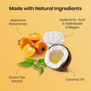 Japanese Persimmon Cleanser Bar 2 Pack Bundle for Body Odor, Persimmon Solution for Old People Smell - Natural Ingredient Body Bars, Organic Formula, Japanese Skin Care, Cleansing Hygiene 1 oz Infinity Warehouse