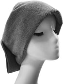 Polyte Professional Quick Dry Lint Free Microfiber Hair Drying Salon Towel, 20 x 40 in, 2 Pack (Dark Gray) POLYTE