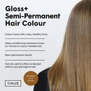 dpHUE Gloss+ - Dark Blonde, 6.5 oz - Color-Boosting Semi-Permanent Hair Dye & Deep Conditioner - Enhance & Deepen Natural or Color-Treated Hair - Gluten-Free, Vegan dpHUE Store