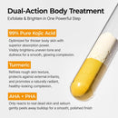 Dr.Melaxin Body Keratin Care Kojic Acid Turmeric Spray Gently Exfoliating Peeling Solution Korean Skincare All Skin Types 200ml Infinity Warehouse